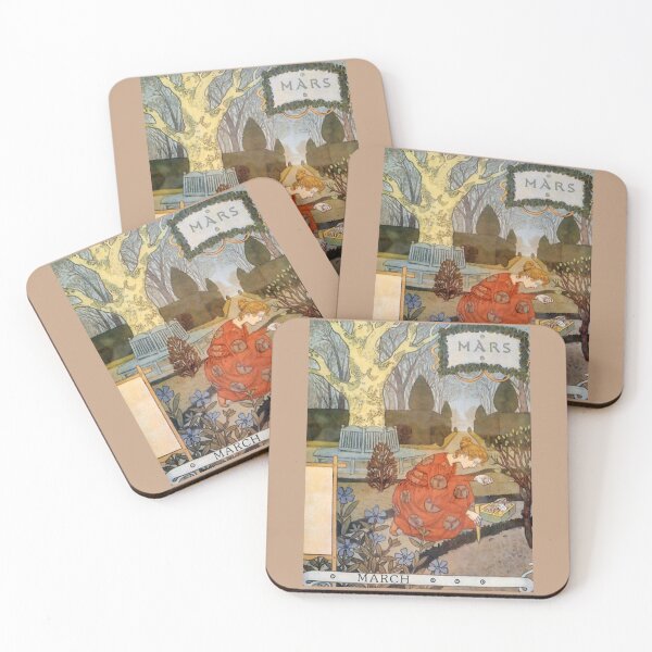 Item preview, March Eugene Grasset La Belle Jardiniere designed and sold by ThePalStore.