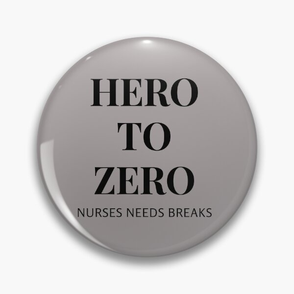 Item preview, Nurses  on strike Patient hero to zero nurses needs breaks nurses sticker designed and sold by medoutfits.