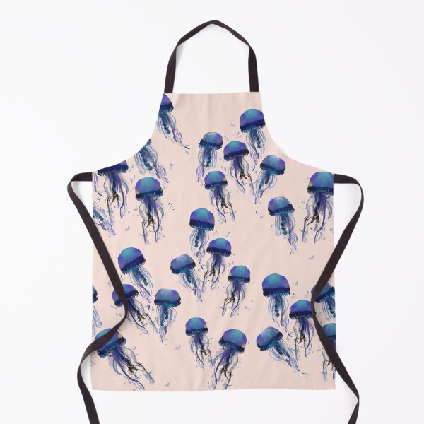 Item preview, Blue Jellyfish Swimming Pattern designed and sold by Chrismas17.