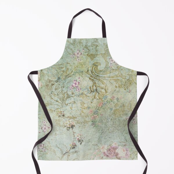 Item preview, Vintage French Floral Wallpaper designed and sold by J Marielle Designs.