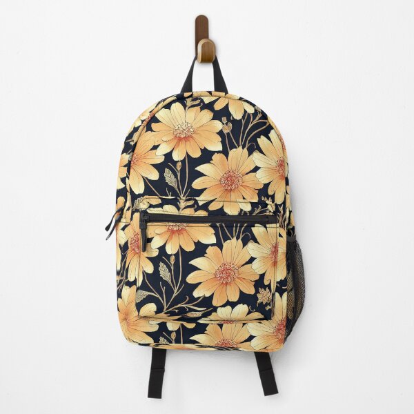 Item preview, Marigold Flowers Pattern Print designed and sold by ThePurpleMelon.