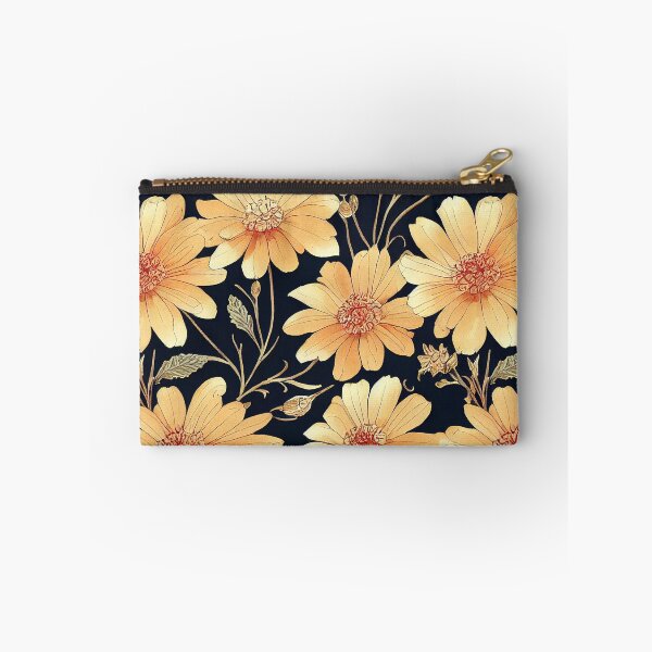 Item preview, Marigold Flowers Pattern Print designed and sold by ThePurpleMelon.