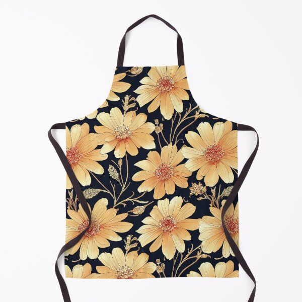 Item preview, Marigold Flowers Pattern Print designed and sold by ThePurpleMelon.