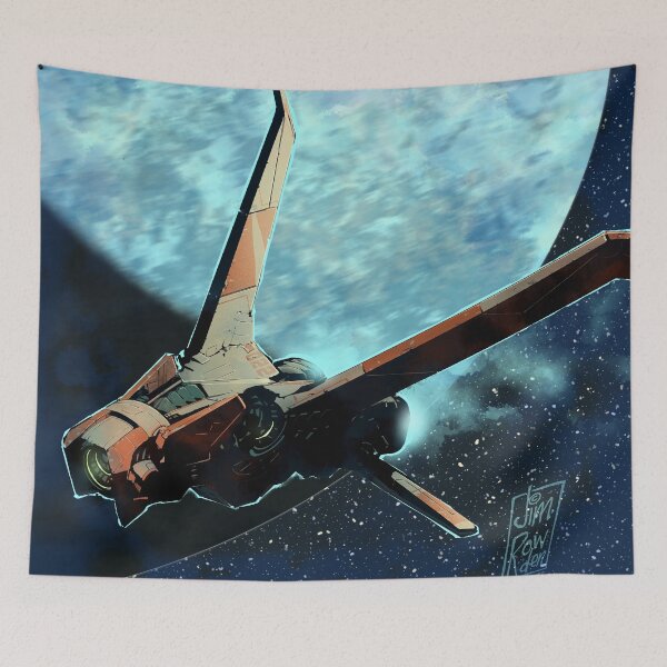 Item preview, (Space)Ship 022 (Inktober 2022 - Day 3) designed and sold by jimrow.
