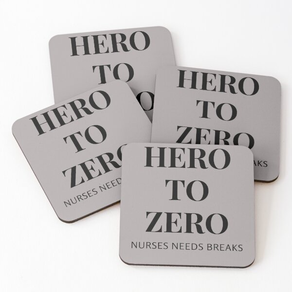 Item preview, Nurses  on strike Patient hero to zero nurses needs breaks nurses sticker designed and sold by medoutfits.