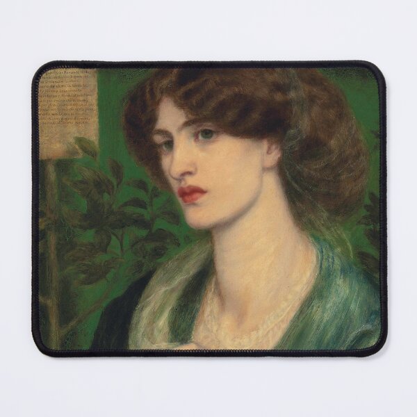 Item preview, The Salutation of Beatrice | Dante Gabriel Rossetti | 1869 Pre-Raphaelite Art designed and sold by CJET.