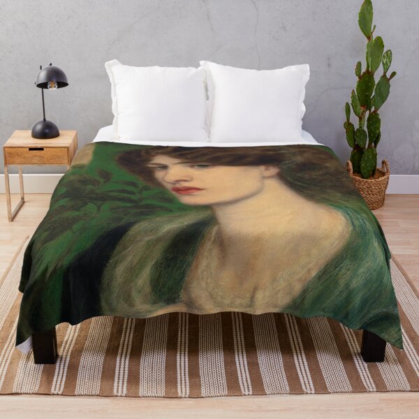 Item preview, The Salutation of Beatrice | Dante Gabriel Rossetti | 1869 Pre-Raphaelite Art designed and sold by CJET.