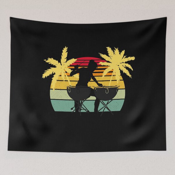 Item preview, Vintage Beach Timpani Player For Funny Timpani Lover and Timpani Player As A Vintage Timpani Player Music designed and sold by Funwithmusic.