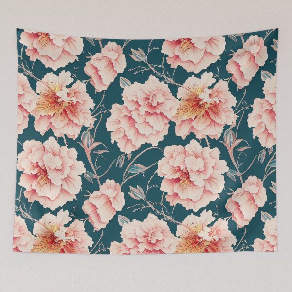 Item preview, Floral Pattern Print designed and sold by ThePurpleMelon.