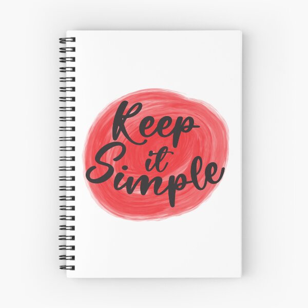 Item preview, Keep It Simple  designed and sold by BlueZenStudio.