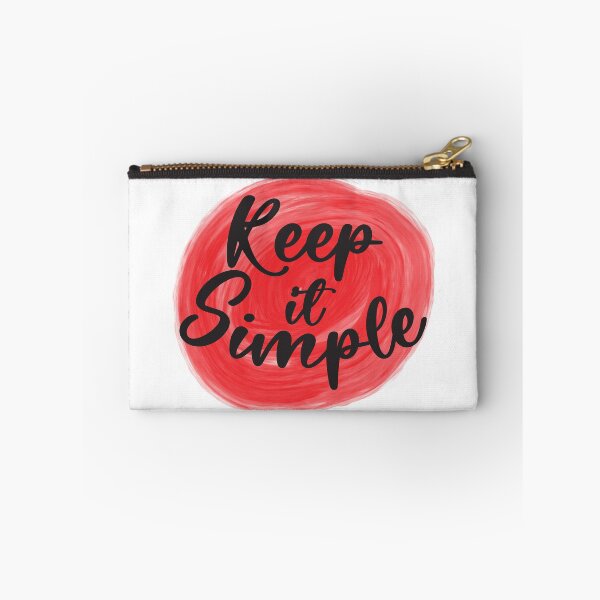 Item preview, Keep It Simple  designed and sold by BlueZenStudio.