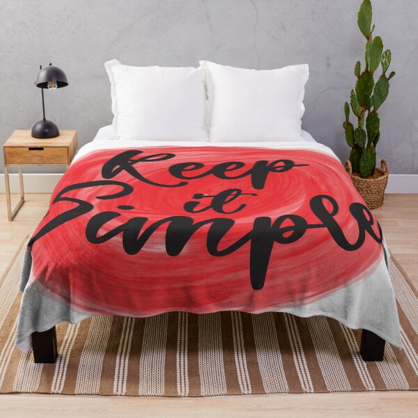 Item preview, Keep It Simple designed and sold by BlueZenStudio.