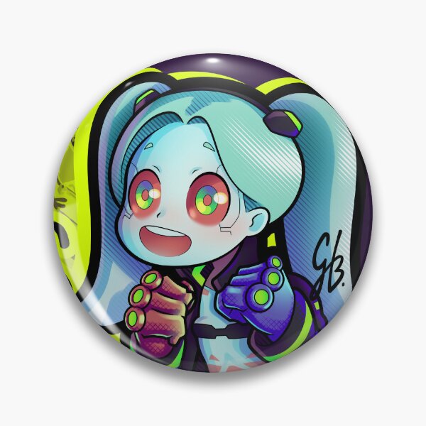 Item preview, Rebecca from Edgerunners Guns n Guts (crop) designed and sold by Gabriel Bhering.