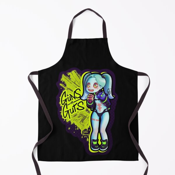 Item preview, Rebecca from Edgerunners Guns n Guts (crop) designed and sold by Gabriel Bhering.
