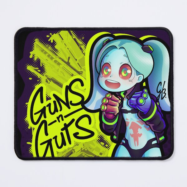 Item preview, Rebecca from Edgerunners Guns n Guts (crop) designed and sold by Gabriel Bhering.
