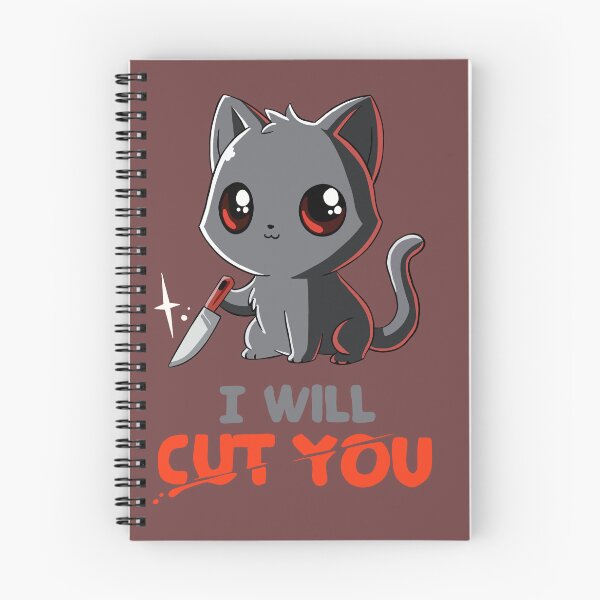 Item preview, I will cut you Cat designed and sold by OnlyCoolDesigns.
