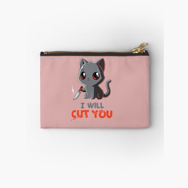 Item preview, I will cut you Cat designed and sold by OnlyCoolDesigns.