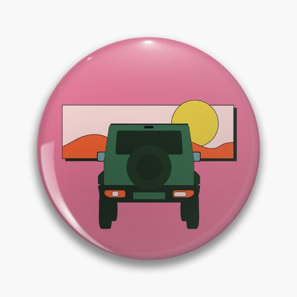 Item preview, Jungle Green Suzuki Jimny | Into The Sunset designed and sold by stoicjimny.