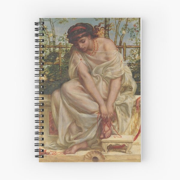 Item preview, The Sandal | Edward John Poynter | 1871 Pre-Raphaelite Art designed and sold by CJET.