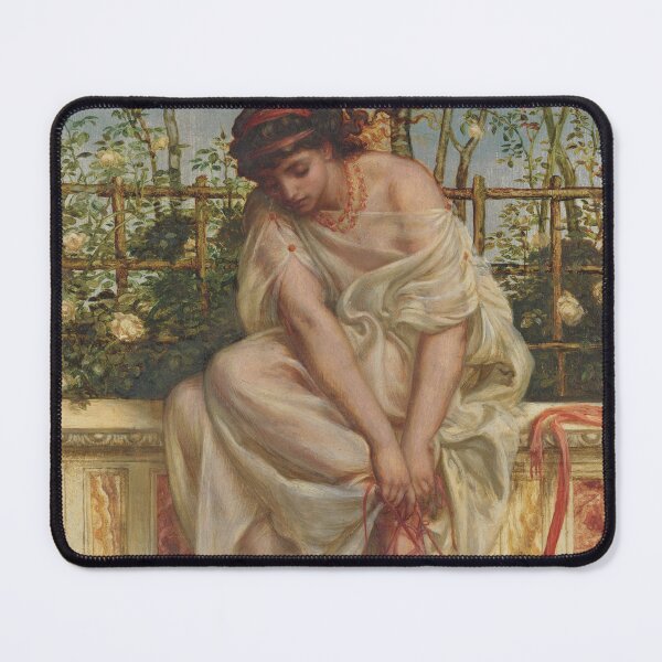 Item preview, The Sandal | Edward John Poynter | 1871 Pre-Raphaelite Art designed and sold by CJET.