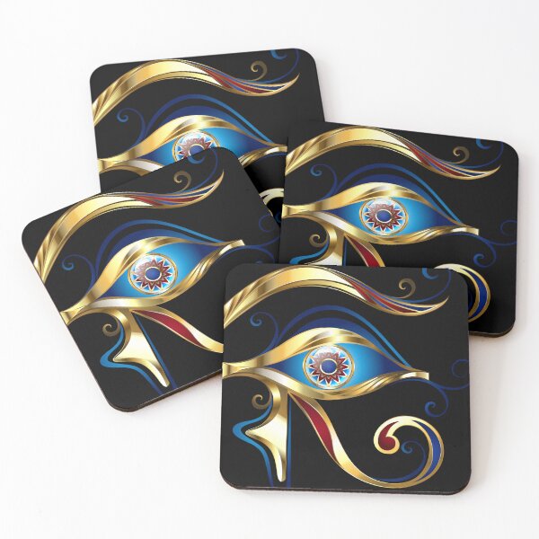 Artikelvorschau, Auge des Horus golden entworfen und verkauft von Cult Archive.