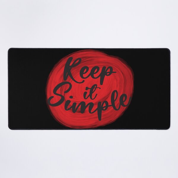 Item preview, Keep It Simple  designed and sold by BlueZenStudio.