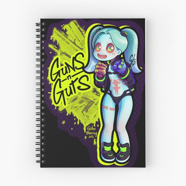 Item preview, Rebecca from Edgerunners Guns n Guts (crop) designed and sold by Gabriel Bhering.