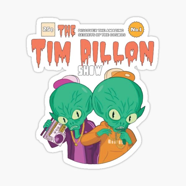 &ldquo;tim dillon logo&rdquo; Sticker for Sale by nijinfae | Redbubble