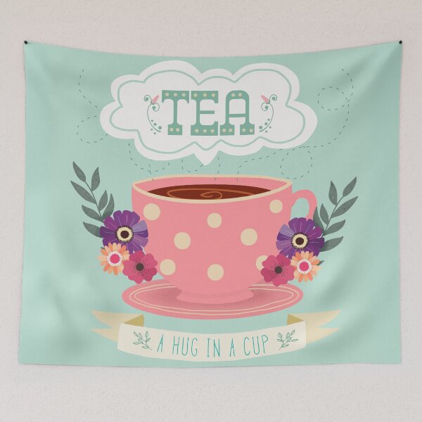 Item preview, Tea - A Hug In A Cup designed and sold by BunnyThePainter.