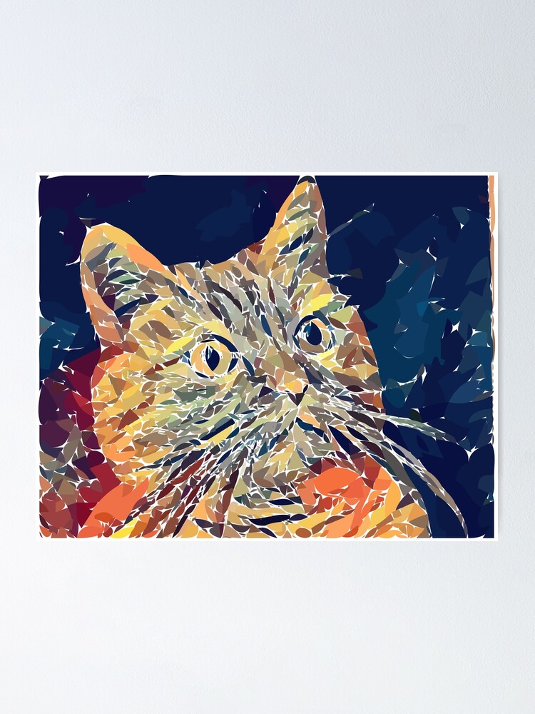 Scared Cat Posters for Sale