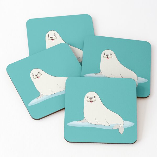 Item preview, Cute Baby Seal In Ice designed and sold by istoriadesign.