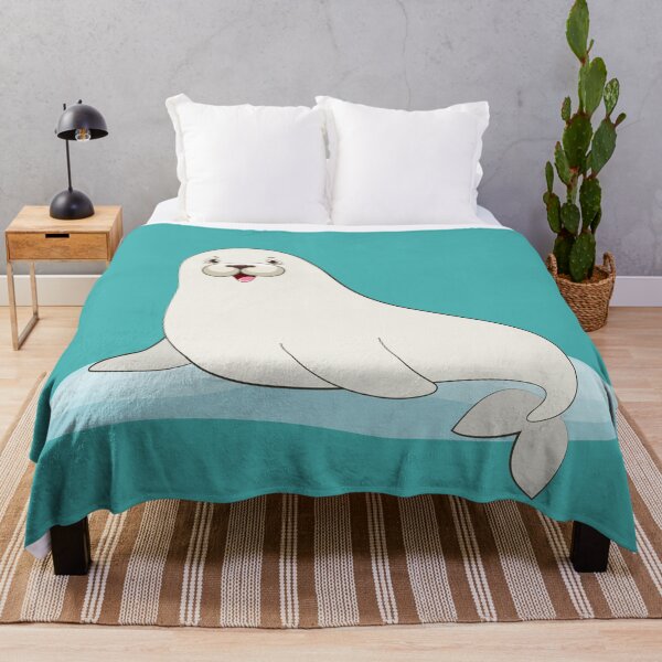 Item preview, Cute Baby Seal In Ice designed and sold by istoriadesign.