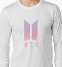 Camiseta de manga larga BTS Colored logo