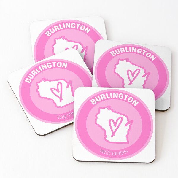 Item preview, BURLINGTON WISCONSIN - PINK LOVE designed and sold by jrno11.