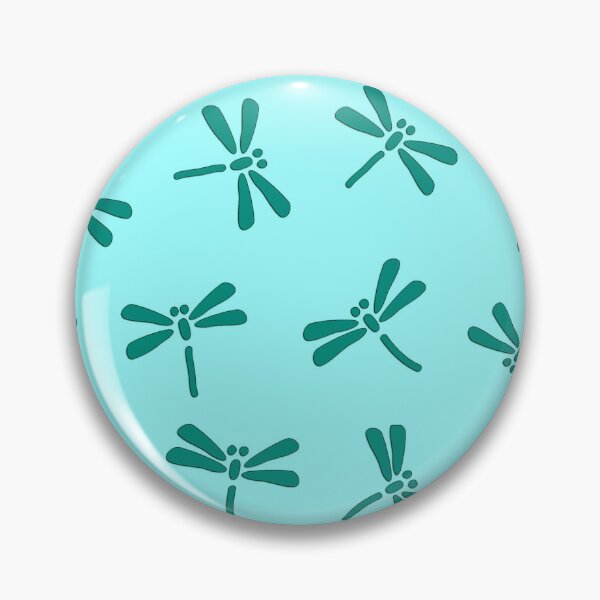 Item preview, Japanese Dragonfly Pattern, Turquoise and Aqua  designed and sold by Marymarice.