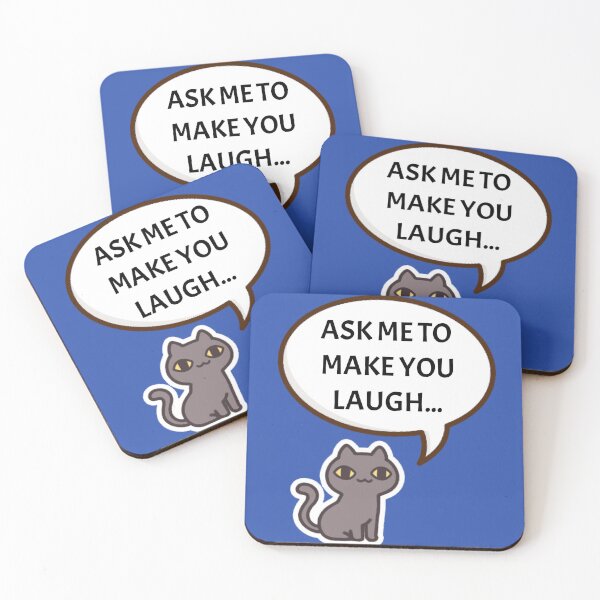 Item preview, Ask me to make you laugh designed and sold by Beeffervescent.