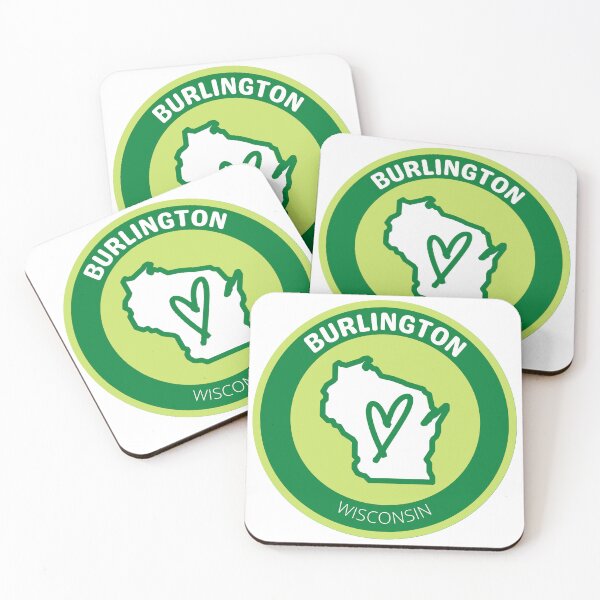 Item preview, BURLINGTON WISCONSIN - GREEN LOVE designed and sold by jrno11.