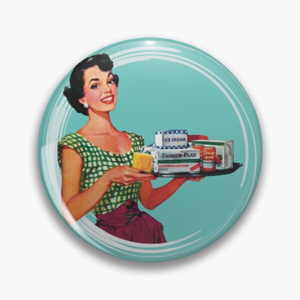 Item preview, Retro inspired homemaker (teal) designed and sold by BitsNPix.