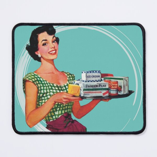 Item preview, Retro inspired homemaker (teal) designed and sold by BitsNPix.