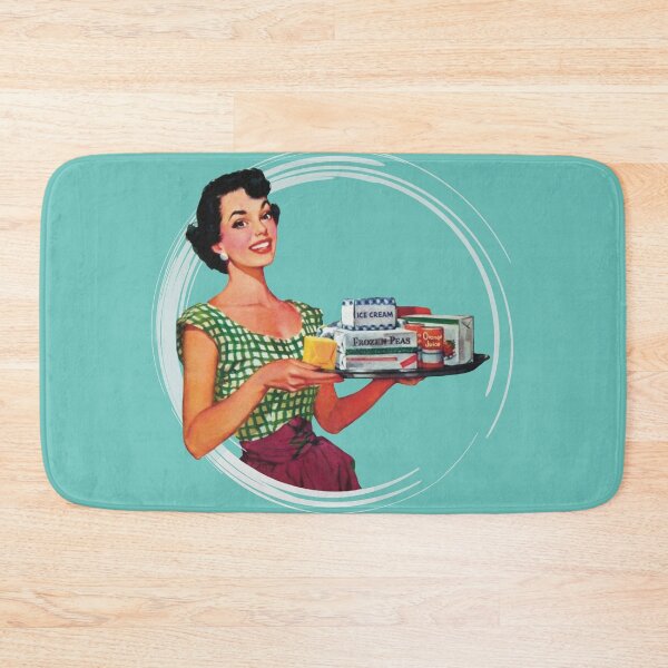 Item preview, Retro inspired homemaker (teal) designed and sold by BitsNPix.