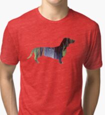 Dachshund Tri-blend T-Shirt