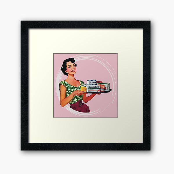 Item preview, Retro inspired homemaker (pink) designed and sold by BitsNPix.
