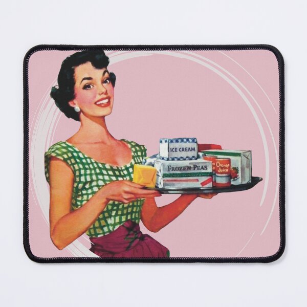 Item preview, Retro inspired homemaker (pink) designed and sold by BitsNPix.