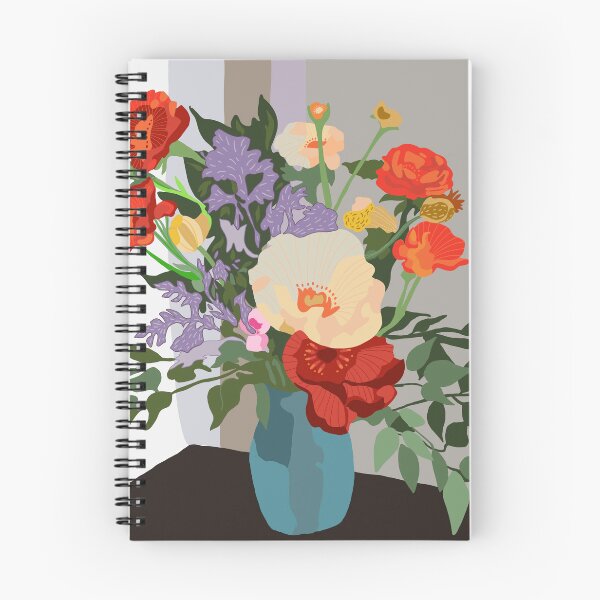 Item preview, Poppies in Blue Vase designed and sold by Marlagill.