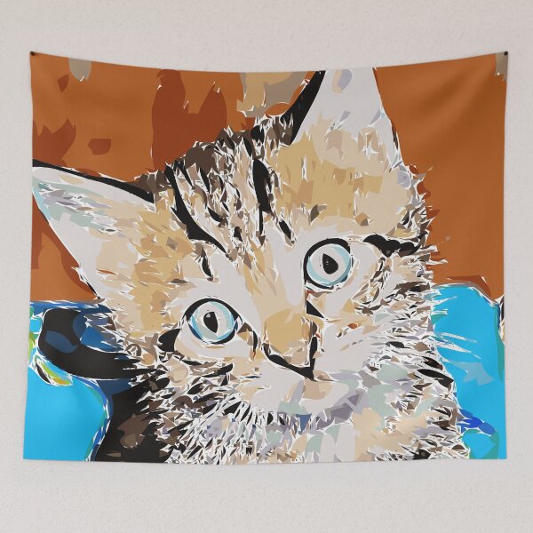 Item preview, Amazed Kitten designed and sold by lovleycat.