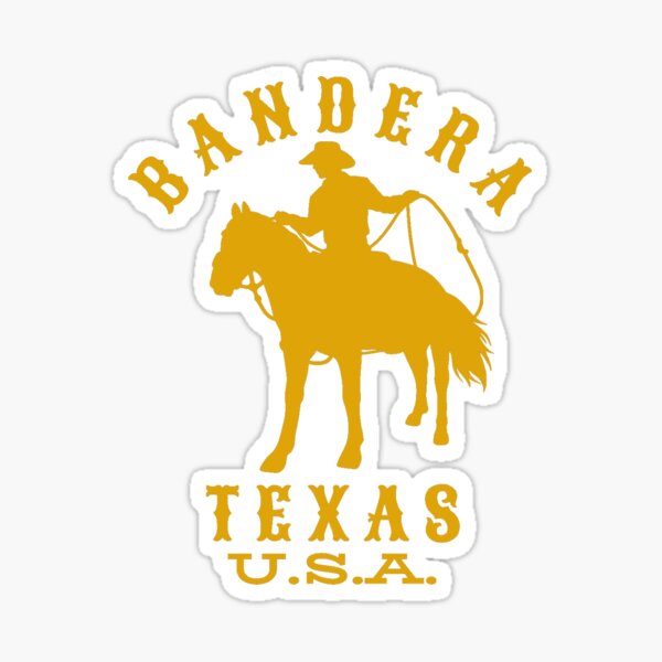 Artikel-Vorschau von Bandera Texas U.S.A. - Gold, designt und verkauft von WesternLocales.