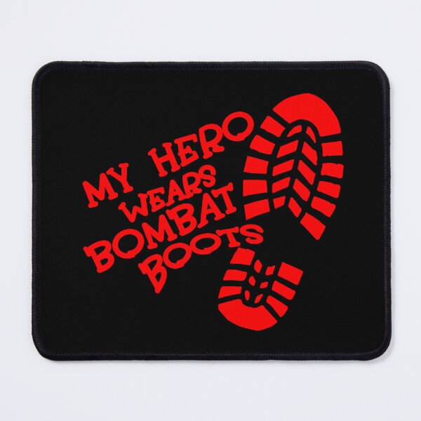 Item preview, Copy of My Hero Wears Combat Boots  designed and sold by david parry.