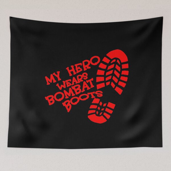 Item preview, Copy of My Hero Wears Combat Boots  designed and sold by david parry.