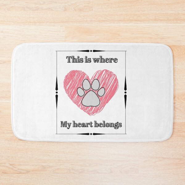 Item preview, This is where my heart belongs designed and sold by burnettshirts.
