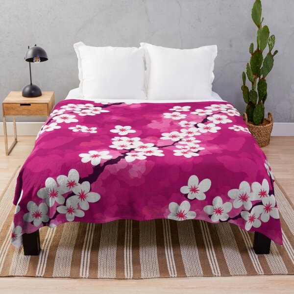 Item preview, Cherry Blossom Pattern Print designed and sold by ThePurpleMelon.